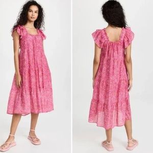 Xirena Larkin Pink Floral Dress - XL